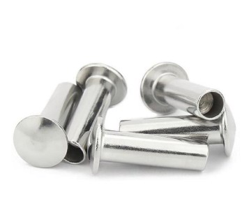 扁圓頭半空心鉚釘GB873